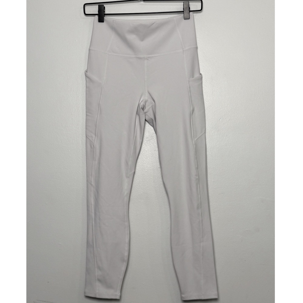 Fabletics PureLuxe Oasis 7/8 Leggings NWT White High Rise Pockets Small